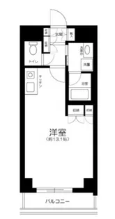 T’s garden六郷土手【2階】の間取り