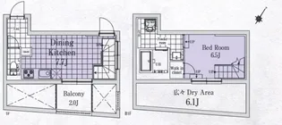 OAK VILLA SOU目黒 オークヴィラソウ目黒の間取り