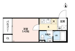 埼玉県蕨市錦町2【アパート】の間取り