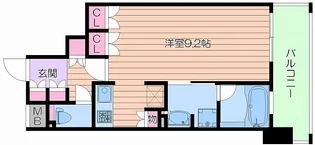 セイル江坂公園【8階】の間取り