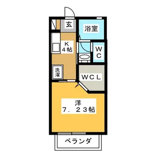 アン・マメゾン【2階】の間取り