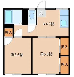 メゾンT【1階】の間取り