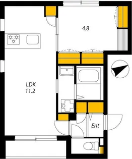 ブランテイル【3階】の間取り
