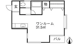 エトワール雨宮【2階】の間取り