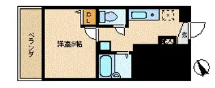 メゾンオパール【2階】の間取り