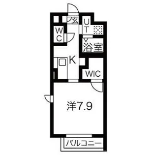 Y& スパジオ友渕【2階】の間取り