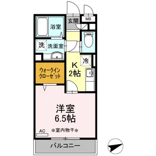 PRENDRE【プランドール】【2階】の間取り