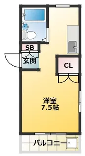 安東ビル【1階】の間取り
