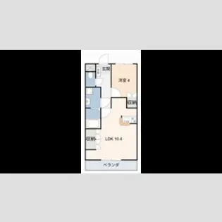 メイ・ナナラ【2階】の間取り
