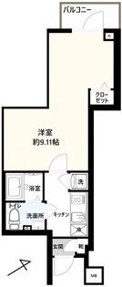 セリュークス高田馬場【3階】の間取り