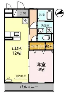 フェアリーシャンテ【3階】の間取り