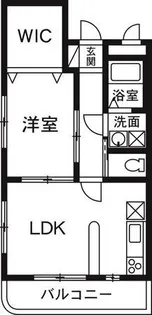 モギマンション【1階】の間取り