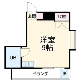 シャトル大恵F【4階】の間取り