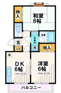 東京都府中市緑町1【マンション】の間取り