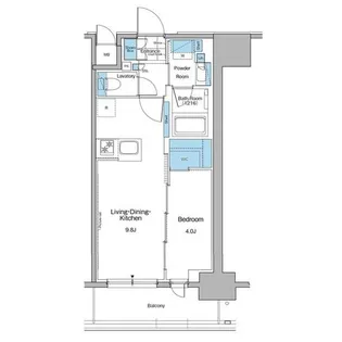 東京都台東区台東2【マンション】の間取り