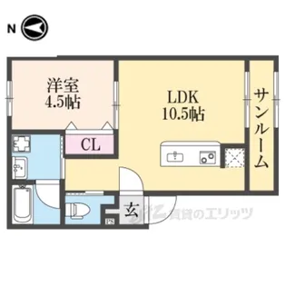 GROVENOA【1階】の間取り