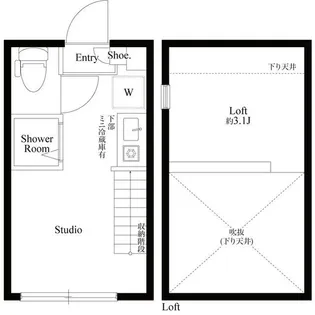 ハーモニーテラス上高井戸IV【2階】の間取り