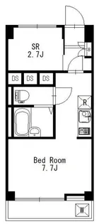湯島武蔵野マンション【2階】の間取り