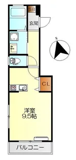 Kハイツ【3階】の間取り