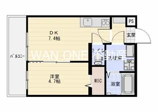 ベレッツァ大工町【1階】の間取り