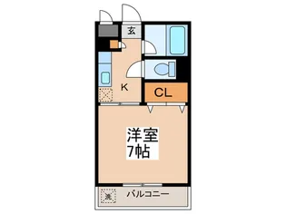 サンアイコート【1階】の間取り