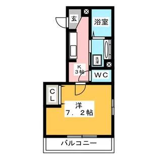 さくらハイツ【2階】の間取り