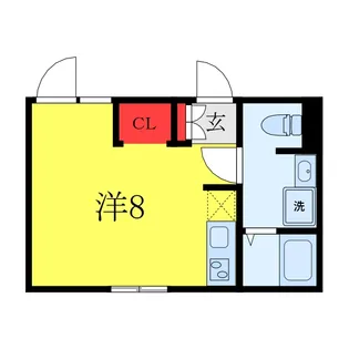 アトリオフラッツ西池袋【4階】の間取り