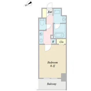 セントリーオ東山【3階】の間取り