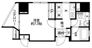 ラステュディオ押上【3階】の間取り