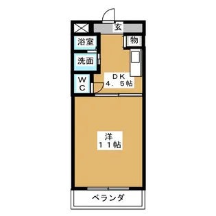 J-レジデンス栄II【旧:フローラル栄II】【10階】の間取り