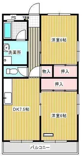 Kコート太田【2階】の間取り
