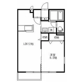 ラ・フォーレIII【1階】の間取り