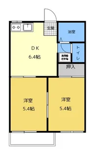 パックスヘイブン【2階】の間取り