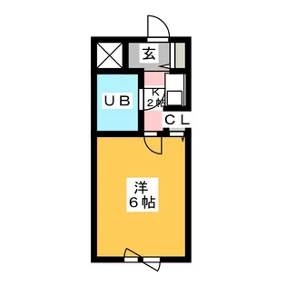 グレイス松降【3階】の間取り