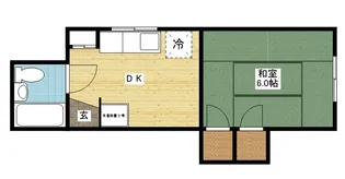 吉田ビル【5階】の間取り