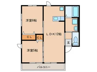 Prendre【2階】の間取り