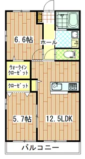 フェリーチェ【1階】の間取り
