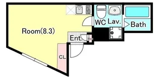 パレス池袋本町【2階】の間取り