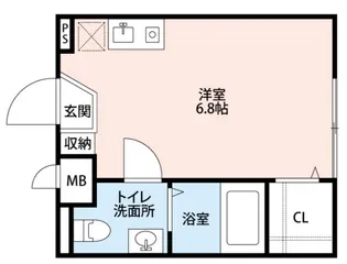 FERIO北赤羽【3階】の間取り