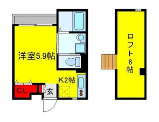 フォレリア【1階】の間取り