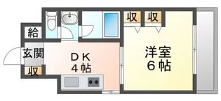 第13関根マンション【5階】の間取り