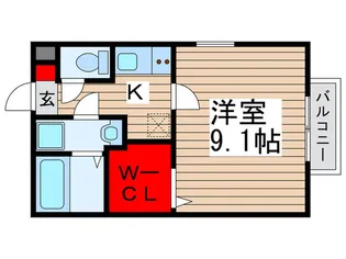 アムール remercierの間取り