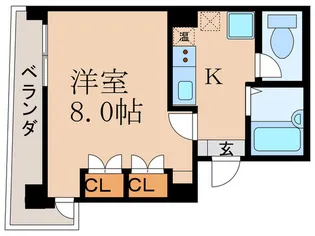 Arc-WAK【3階】の間取り