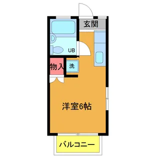 エクセルベイマリン【2階】の間取り