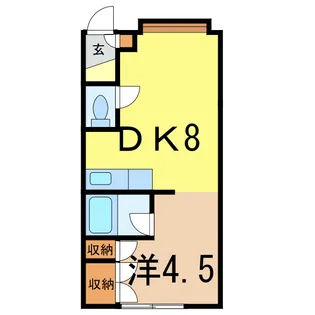 エスポアール【2階】の間取り