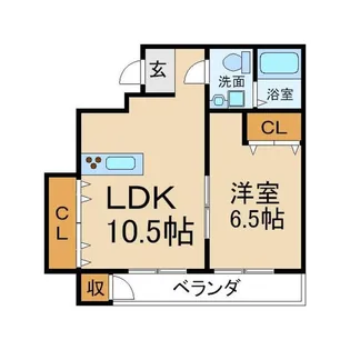 マナーステラ【3階】の間取り