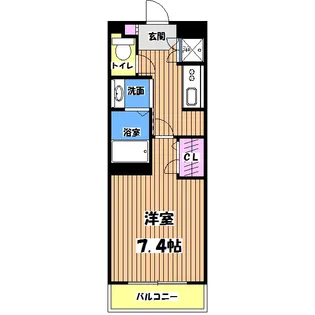リルゥ【2階】の間取り