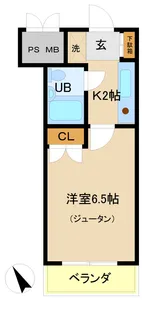 クリオ宮前平弐番館【2階】の間取り