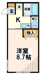 IVC府中【2階】の間取り