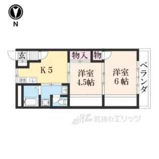 ライフステージ広瀬京田1【3階】の間取り